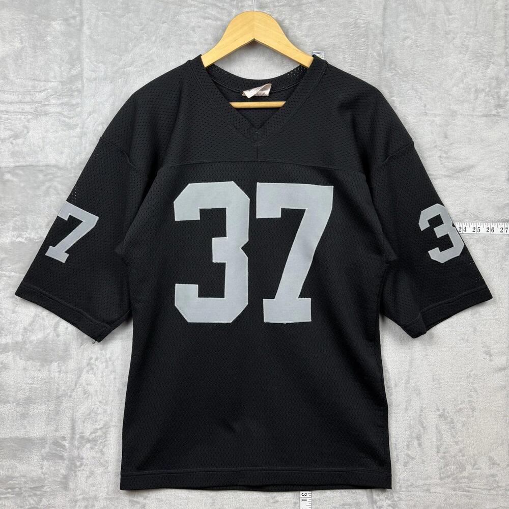 Men's Black Mesh Jersey with Gray Numbers